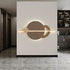 Minimalistic circle Wall Art with Led